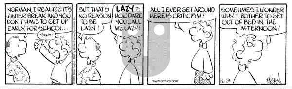 Drabble on Friday December 29, 2006 Comic Strip