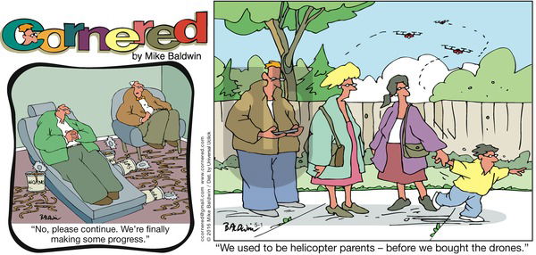 Cornered on Sunday May 1, 2016 Comic Strip