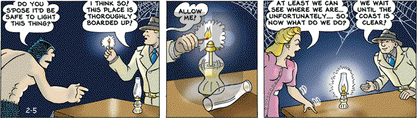 Alley Oop on Thursday February 5, 2015 Comic Strip