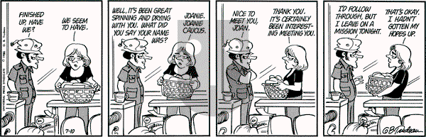 Doonesbury on Saturday July 10, 1982 Comic Strip