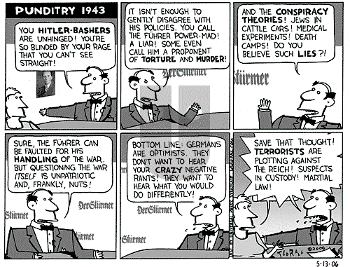 Ted Rall on Saturday May 13, 2006 Comic Strip