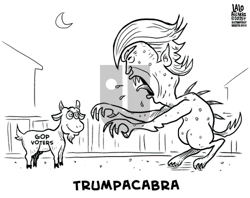 Lalo Alcaraz on Wednesday August 26, 2015 Comic Strip