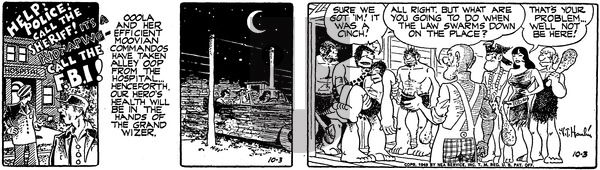 Alley Oop on Monday October 3, 1949 Comic Strip