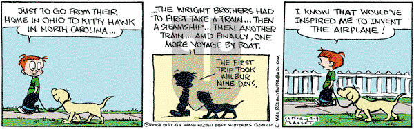 Red and Rover on Tuesday September 9, 2003 Comic Strip