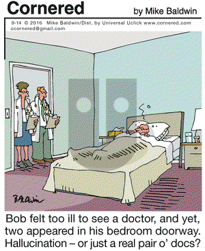 Cornered on Wednesday September 14, 2016 Comic Strip