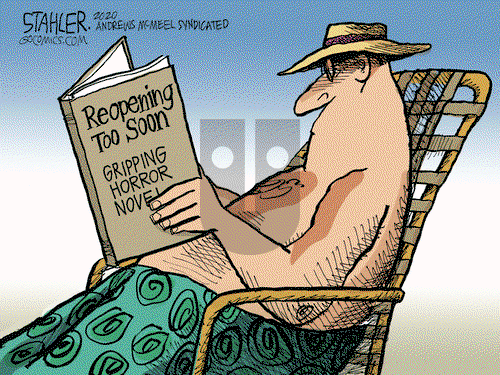 Jeff Stahler on Friday June 26, 2020 Comic Strip