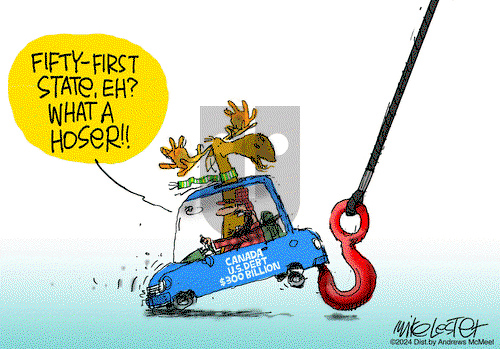 Mike Lester on Thursday January 9, 2025 Comic Strip