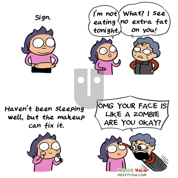 Messycow Comics on Tuesday March 16, 2021 Comic Strip
