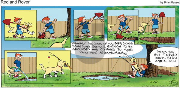 Red and Rover on Sunday July 16, 2017 Comic Strip