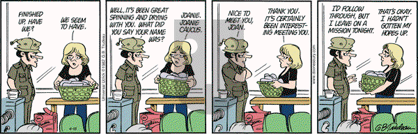Doonesbury on Saturday April 18, 2015 Comic Strip
