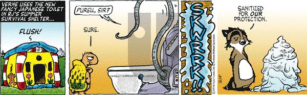 Over the Hedge on Thursday June 15, 2017 Comic Strip