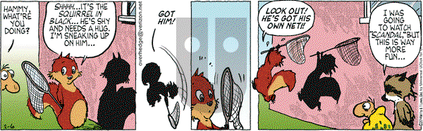 Over the Hedge on Thursday February 6, 2014 Comic Strip