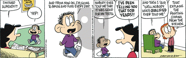 Baby Blues on Monday January 29, 2007 Comic Strip