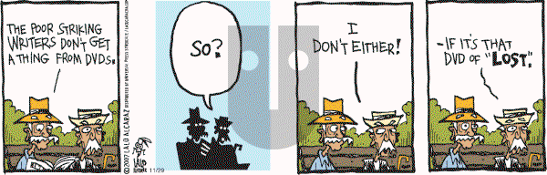 La Cucaracha on Thursday November 29, 2007 Comic Strip