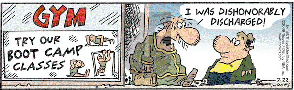 Frank and Ernest on Wednesday July 22, 2009 Comic Strip