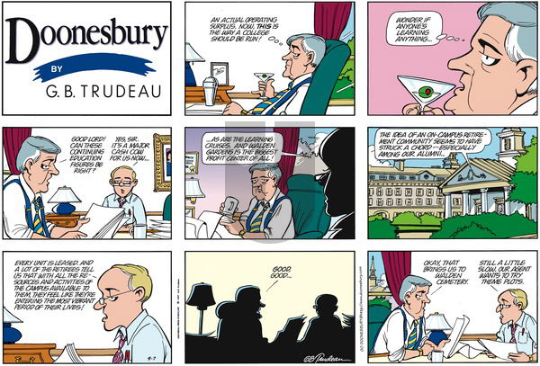 Doonesbury on Sunday September 7, 1997 Comic Strip