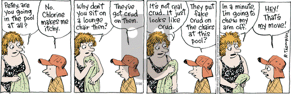 Cul de Sac on Wednesday July 30, 2014 Comic Strip