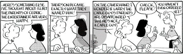 Drabble on Monday July 14, 2008 Comic Strip