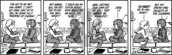 Doonesbury on Thursday August 27, 1981 Comic Strip