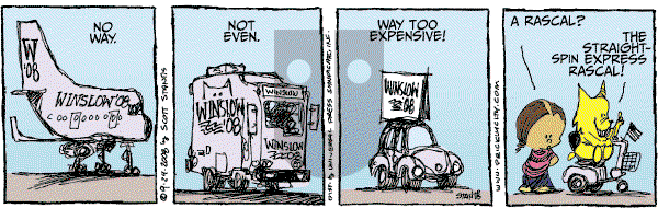 Prickly City on Monday September 29, 2008 Comic Strip