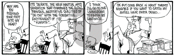 Monty on Monday September 25, 2006 Comic Strip