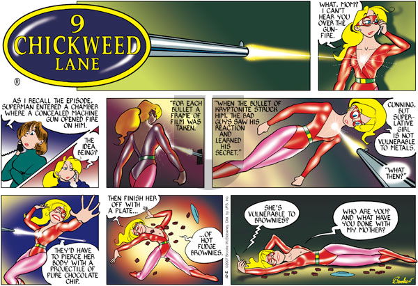 9 Chickweed Lane on Sunday December 2, 2007 Comic Strip