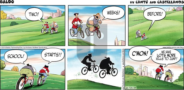 Baldo on Sunday August 5, 2018 Comic Strip