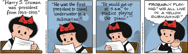 Nancy on Friday June 5, 2009 Comic Strip