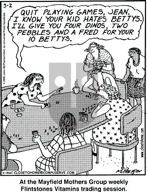 Close to Home - Thursday March 2, 2000 Comic Strip