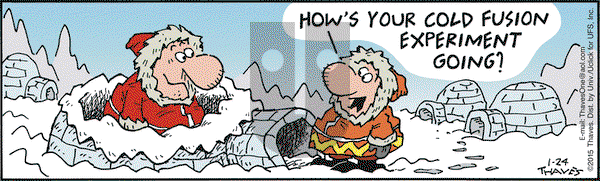 Frank and Ernest on Saturday January 24, 2015 Comic Strip