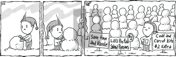 Lio on Monday December 16, 2019 Comic Strip