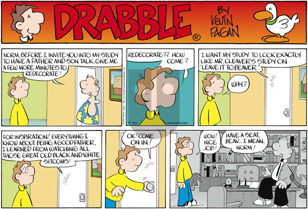 Drabble on Sunday September 30, 2007 Comic Strip