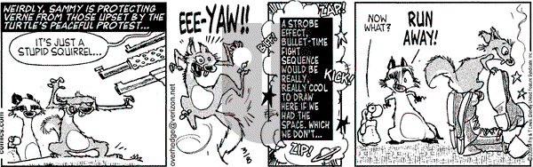 Over the Hedge on Tuesday March 8, 2005 Comic Strip