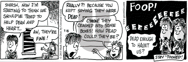 Heart of the City on Saturday July 18, 2015 Comic Strip
