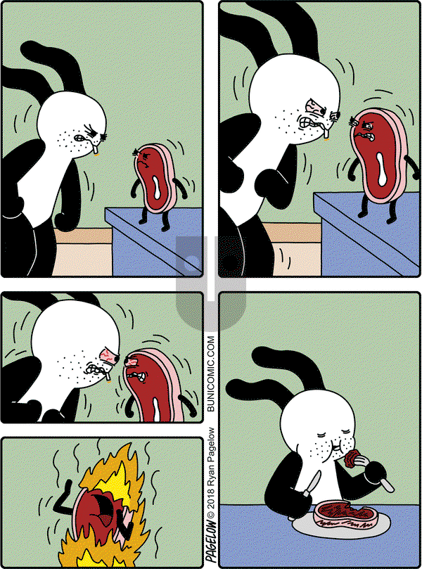 Buni on Monday September 3, 2018 Comic Strip