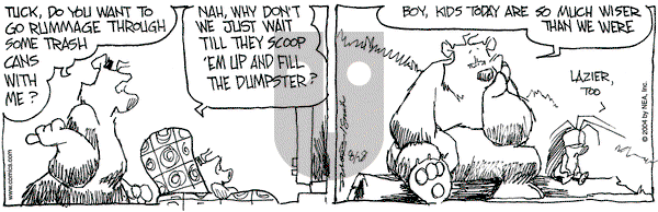The Grizzwells on Saturday August 28, 2004 Comic Strip