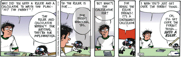 Get Fuzzy on Thursday November 19, 2009 Comic Strip
