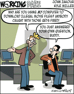 Working Daze on Wednesday June 27, 2007 Comic Strip