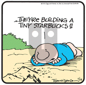 Ziggy - Saturday November 18, 2006 Comic Strip