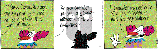 The Knight Life on Friday February 10, 2017 Comic Strip