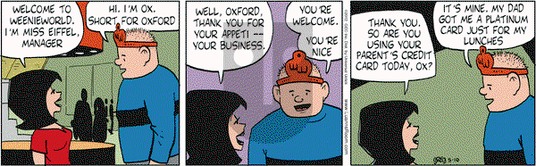 Luann on Thursday May 10, 2012 Comic Strip