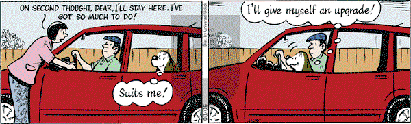 Fred Basset - Tuesday August 6, 2013 Comic Strip