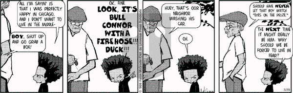 The Boondocks on Wednesday October 30, 2013 Comic Strip