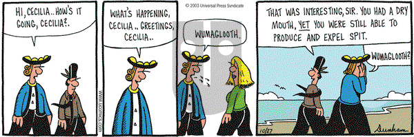Overboard on Monday October 27, 2003 Comic Strip