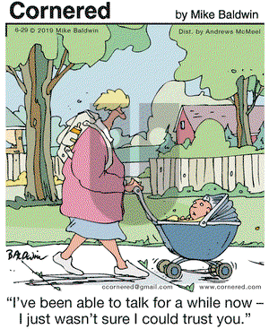 Cornered on Saturday June 29, 2019 Comic Strip