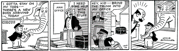 Nancy Classics on Tuesday April 22, 2025 Comic Strip