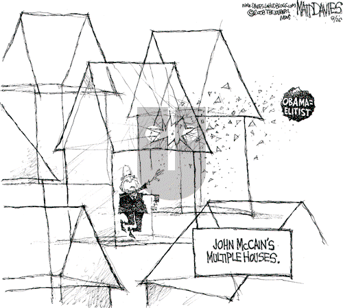 Matt Davies on Monday August 25, 2008 Comic Strip