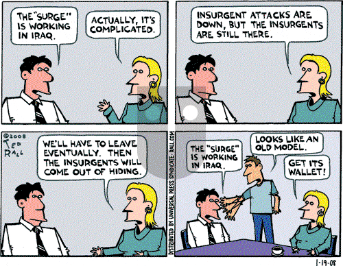 Ted Rall on Saturday January 19, 2008 Comic Strip