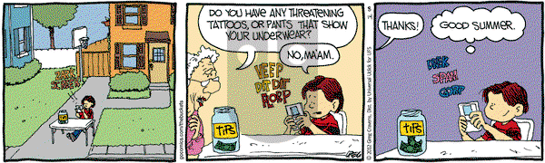 The Buckets on Tuesday August 14, 2012 Comic Strip