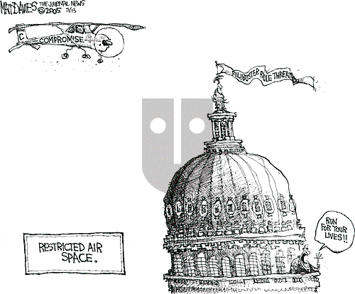 Matt Davies on Thursday May 19, 2005 Comic Strip